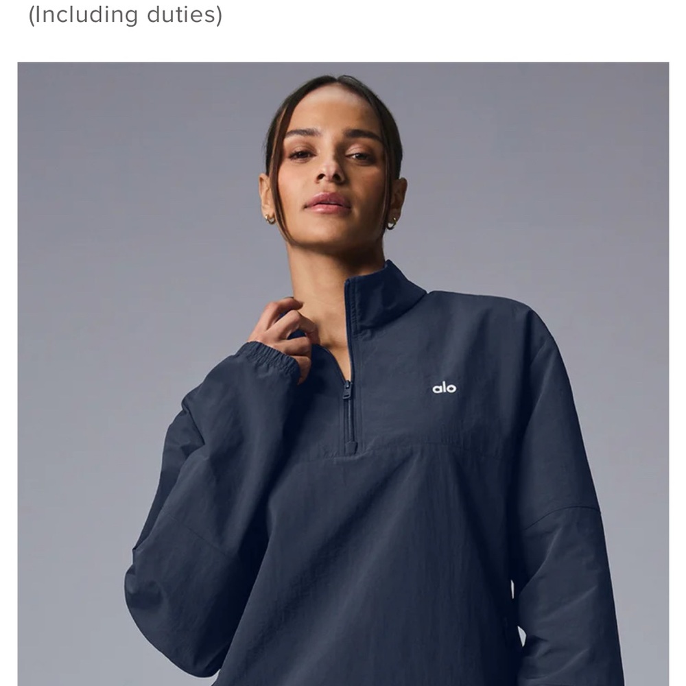 ALO Yoga Navy Jacket